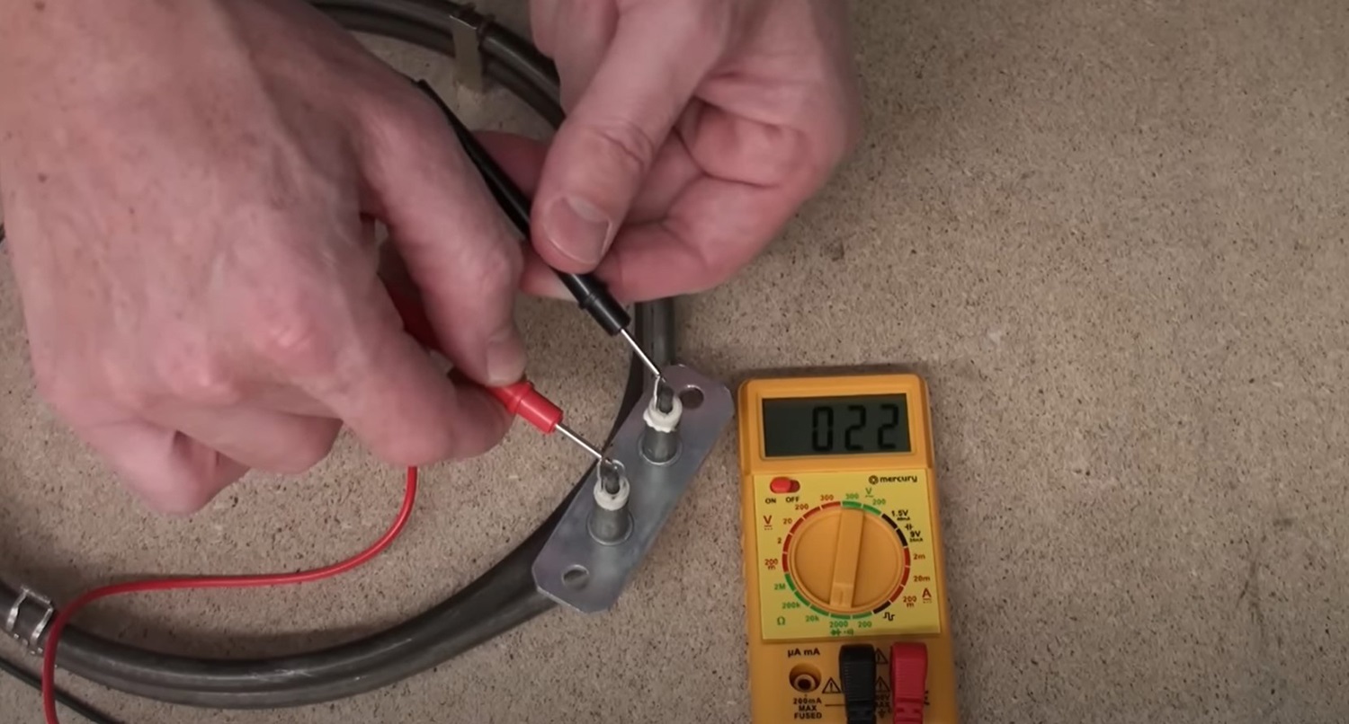 How to test an oven element test